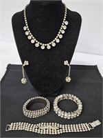 Rhinestone Jewelry -Necklaces, Bracelets, Earrings