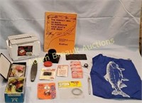Assorted fishing tackle and accessories