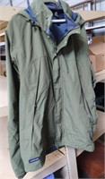 Lands End rain coat men's XL