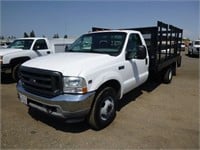 2003 Ford F350 Flatbed Truck