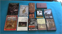 (9) Books, (2) DVD's Hunting & Sporting