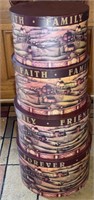 Faith Family Friends Forever Nesting Boxes
