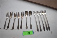 Vintage Silver Plate Forks & Spoons