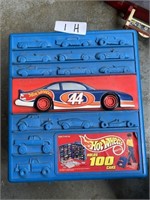 1997 Hot Wheels Case with (52) Assorted Cars