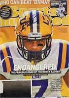 LSU Tyrann Mathieu Signed Magazine COA