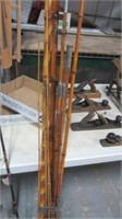 LOT OF CANE POLES