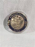 Navy Shellback Coin