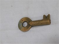 Adlake C & WI brass railroad key, 6426