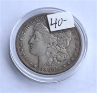 1888 US MORGAN SILVER DOLLAR !