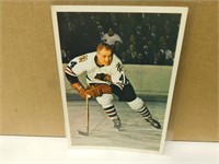 1960's Elmer Vasko Hockey Stars In Action Card