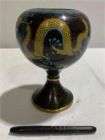 Vintage Chinese Cloisnne Urn/Vase