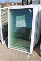 35-1/2x59-1/2 white vinyl window