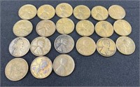 Vintage Pennies Assorted Years