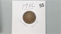 1906 Indian Head Cent rd1055