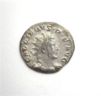 253-268 AD Gallienus AU AR Ant.