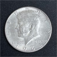 1964 Kennedy Silver Half Dollar