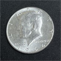 1964 Kennedy Silver Half Dollar