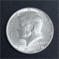 1964 Kennedy Silver Half Dollar