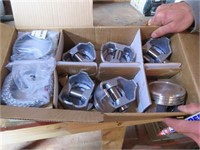 8 Chev Press Fit Pistons w/rings