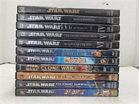 11cnt Star Wars Dvds