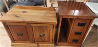 Two PC Furn lot two side tables