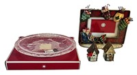 Christmas Frame, Ornaments & Serving Dish