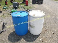 (2) 55 GAL DRUM