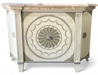 Italian Style Commode with Marble Top.