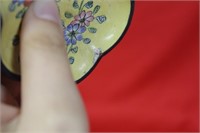 A Chinese Canton Enamel Small Square Dish