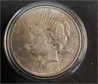 1923 Peace Silver Dollar