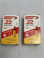 Aguila 22 Cal. Super Extra Copper Plated Bullets