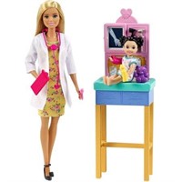 Barbie Pediatrician Playset Blonde Doll