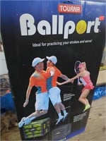 Ballport Rolling Tennis Ball Pick-up Hopper,