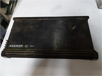 Kicker 400 DX Car Amplifier (Untested)