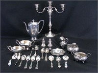 Group of Sterling Tableware and Flatware