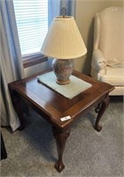 Lamp Table & Lamp