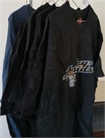 W - LOT OF HARLEY-DAVIDSON SHIRTS (I51)