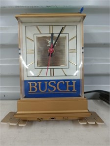 Plastic Busch beer clock 9x5x3 works