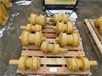 Misc used rollers to fit Komatsu D155-AX3