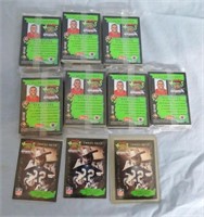 7 PACKS 1994 COCA COLA GRIDIRON MONSTERS