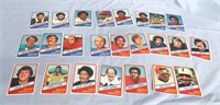 24-1976 OAKLAND FOOTBALL CARD COLLECTION