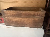 Wooden Box & Dart Board