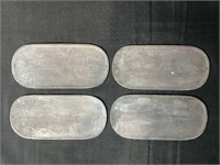 Un-engraved NOS Casket plaques