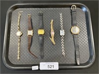Seiko, Caravelle, Timex Women’s Wristwatches.