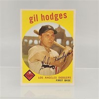 1959 TOPPS GIL HODGES NO. 270