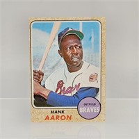 1968 TOPPS HANK AARON NO. 110