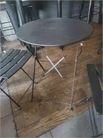 FOLDING OUTDOOR TABLES 23" X 28" HIGH