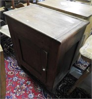 Antique Walnut lift top single door kitchen