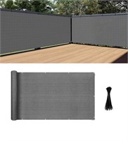 FIFEE 3FT X16.4FT BALCONY PRIVACY SCREEN, WITH 24