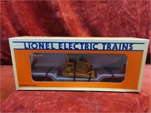 New Lionel Union Pacific flat car w/Ertl